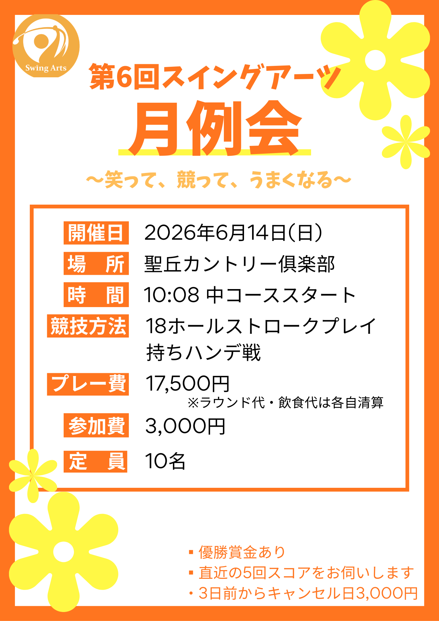 6月 スイングアーツ月例会